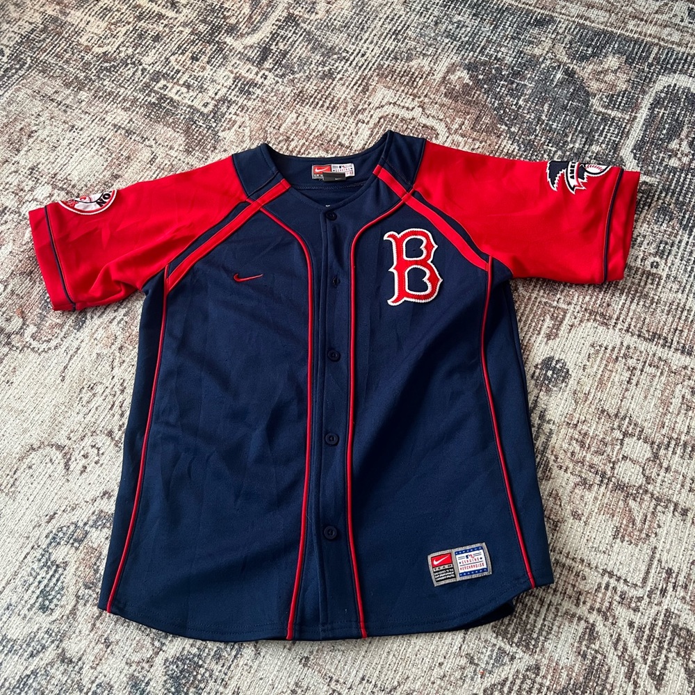Nike Sportswear Vintage Nike Boston Red Sox #33 Varitek